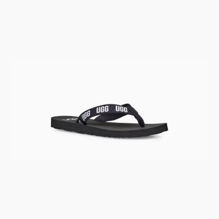 UGG Graphic Black Sandals for Women (CTBM16974)